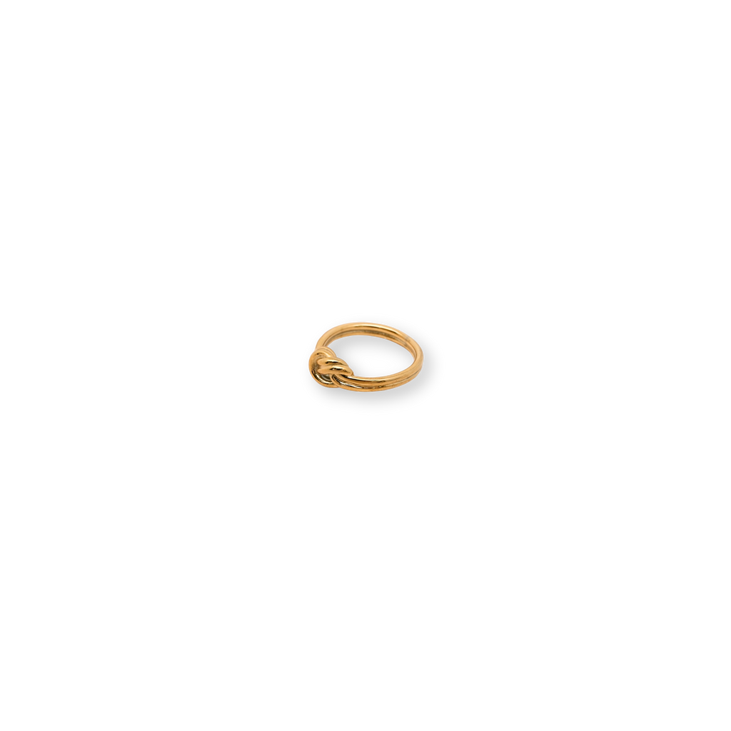 Anillo Nudo Dorado