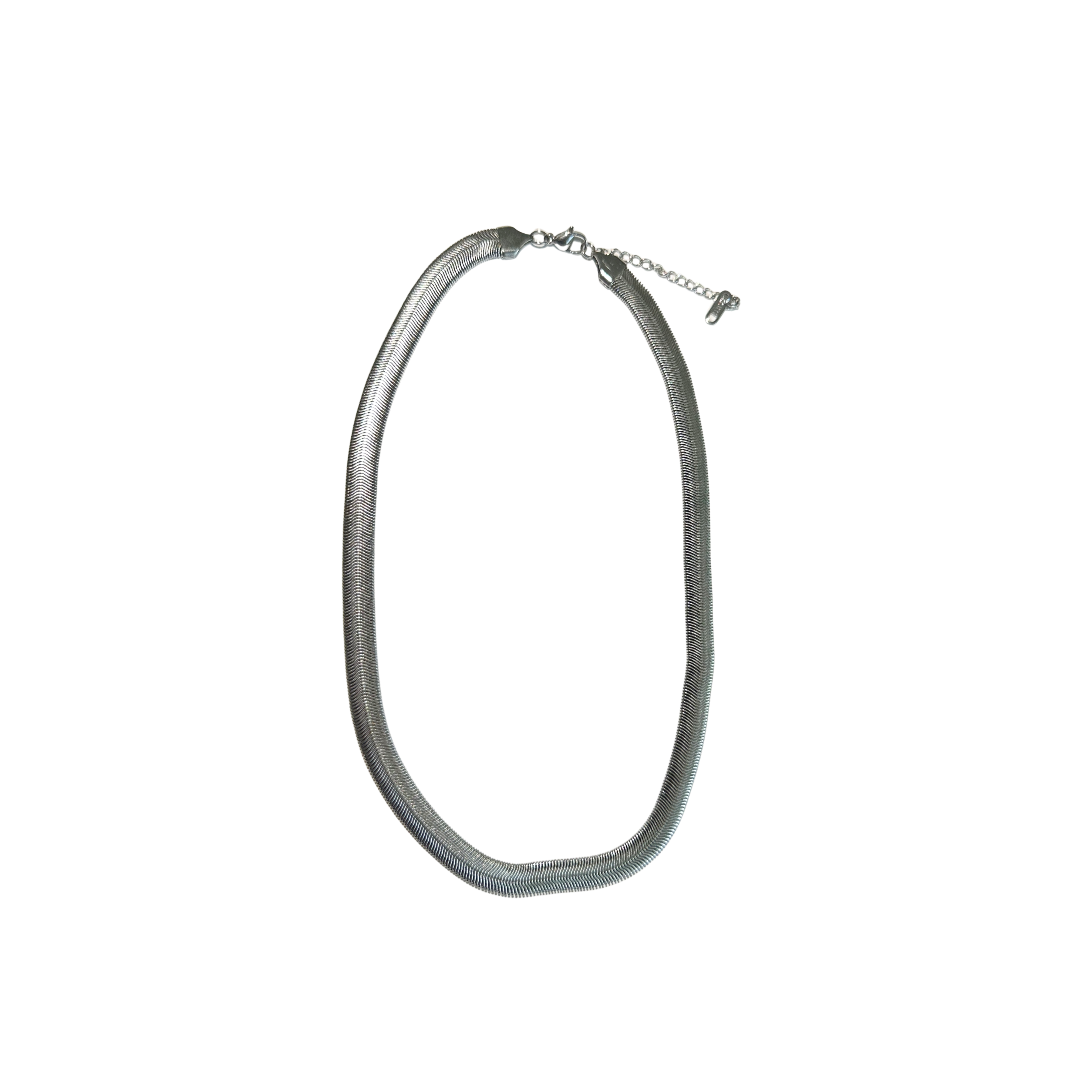 Collar Plancha Plateada