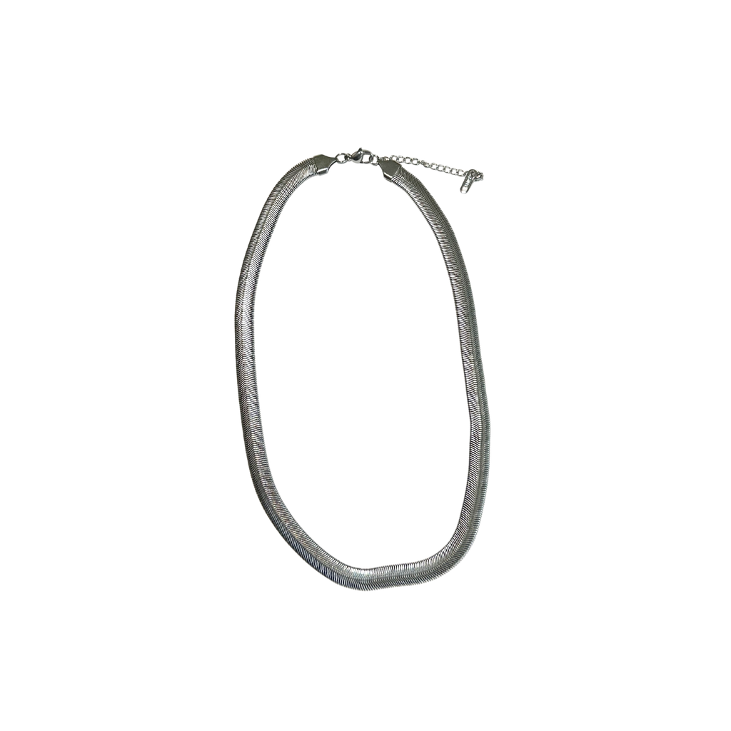 Collar Plancha Plateada