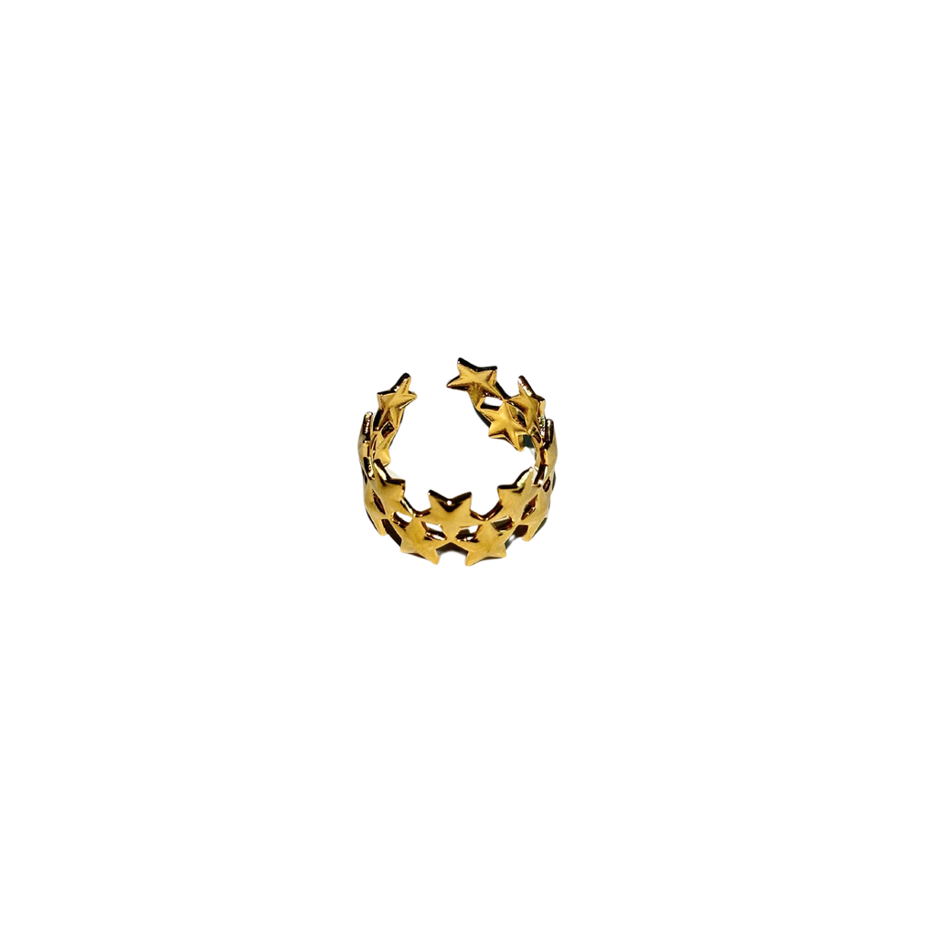 Anillo Estrella Dorado