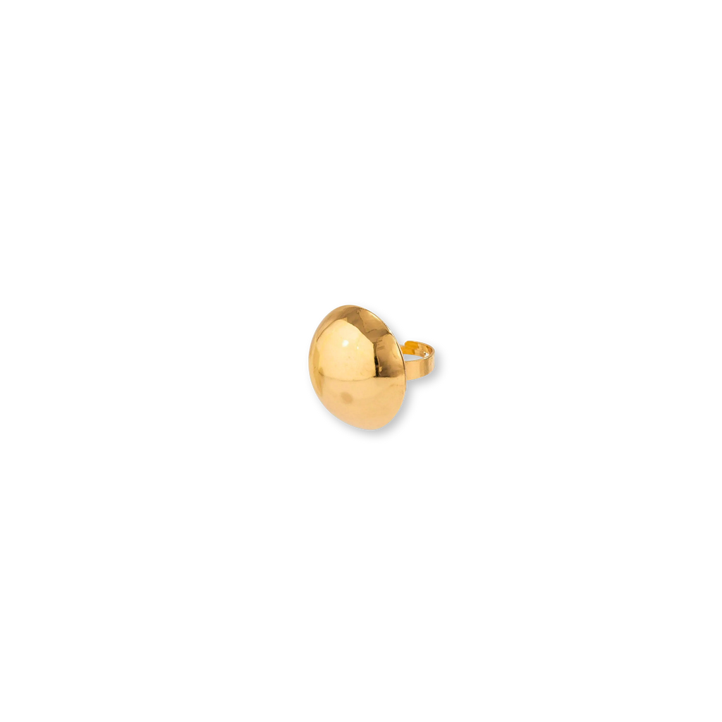 Anillo Bola Dorada