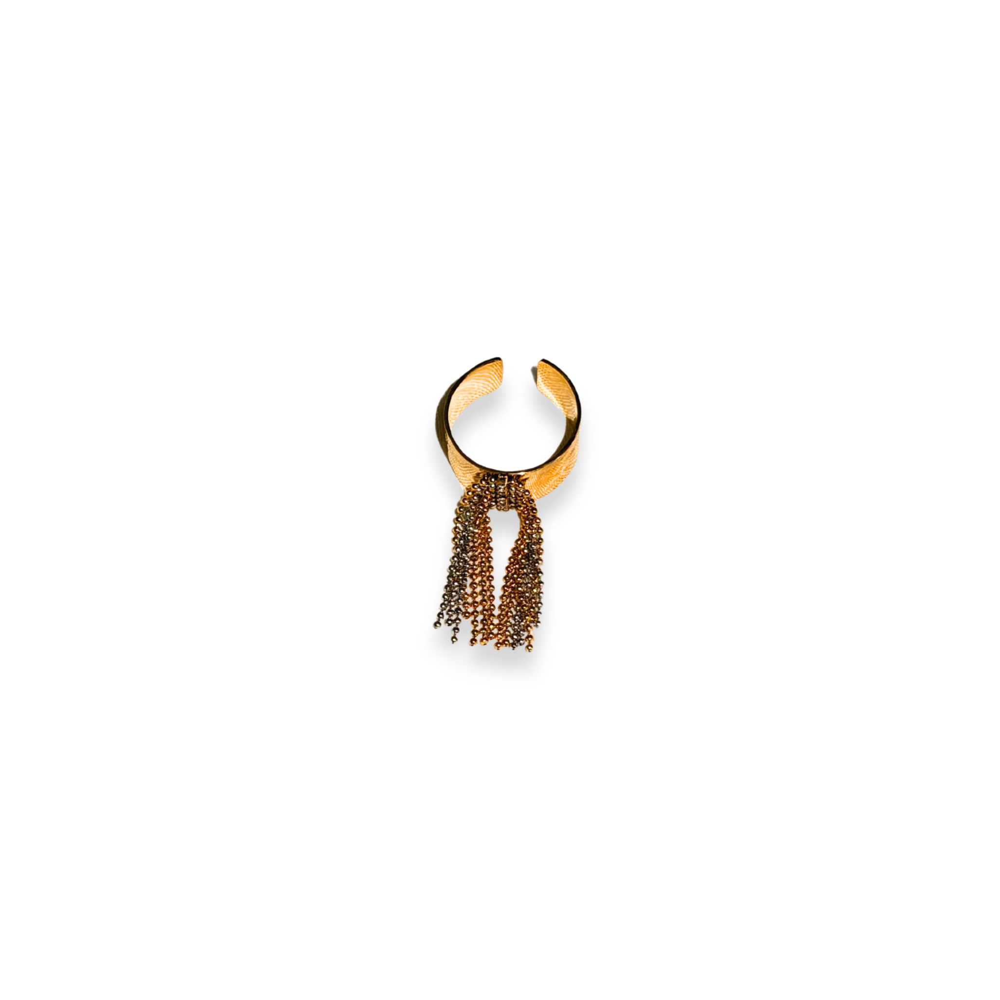 Anillo Tiras Dorado
