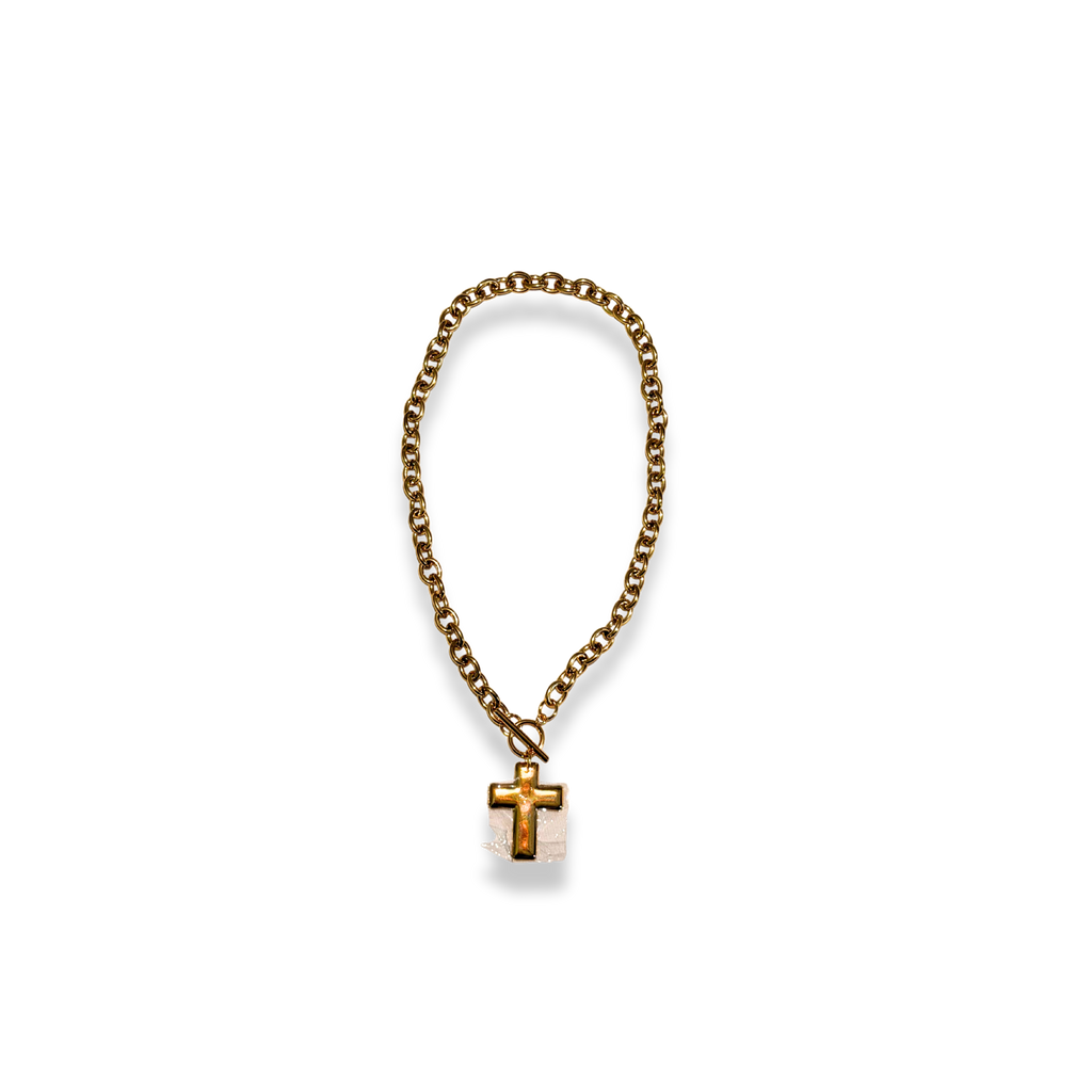 Collar Cruz Dorada