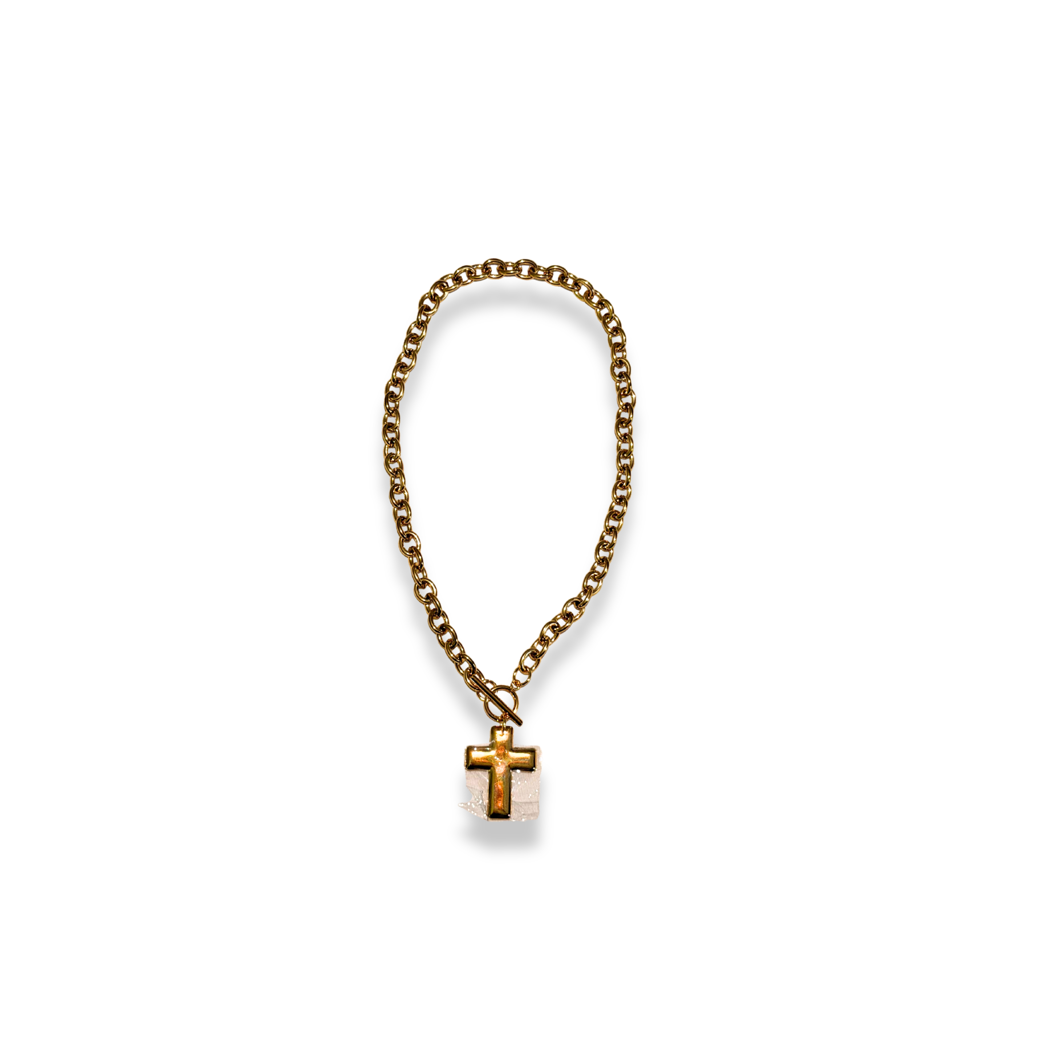 Collar Cruz Dorada