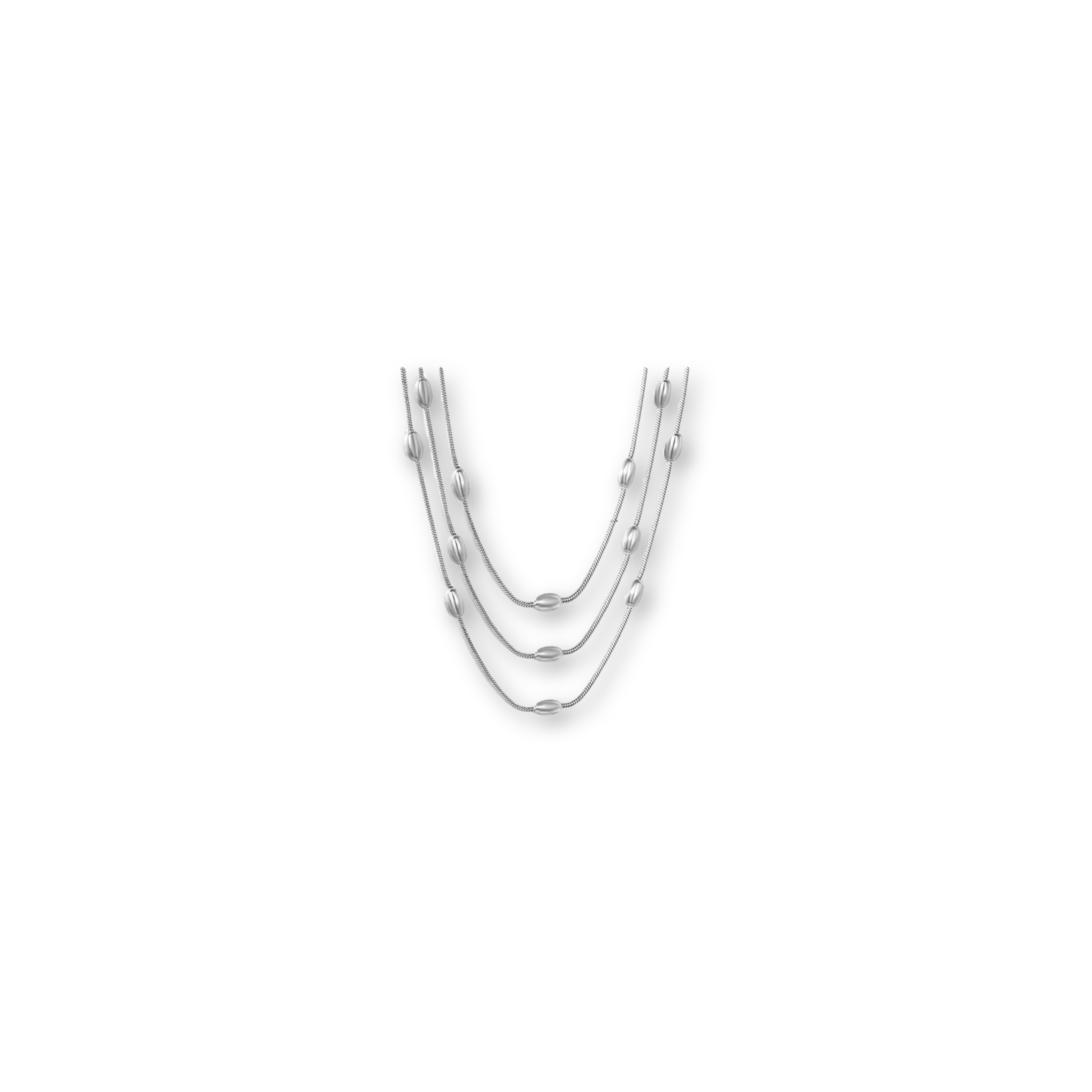 Collar Solan Plateado